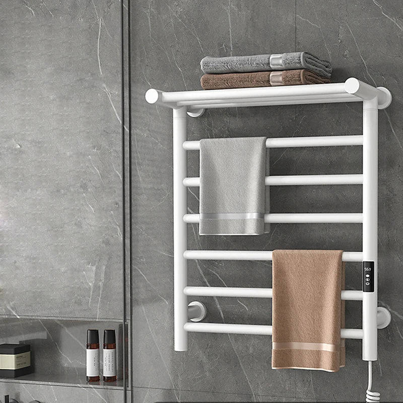 Towel Warmer 304 Stainless Steel 30-70°C adjustment 1-9H timing Smart Heated Electric Towel Rack 50*66*23.5cm 110V/220V