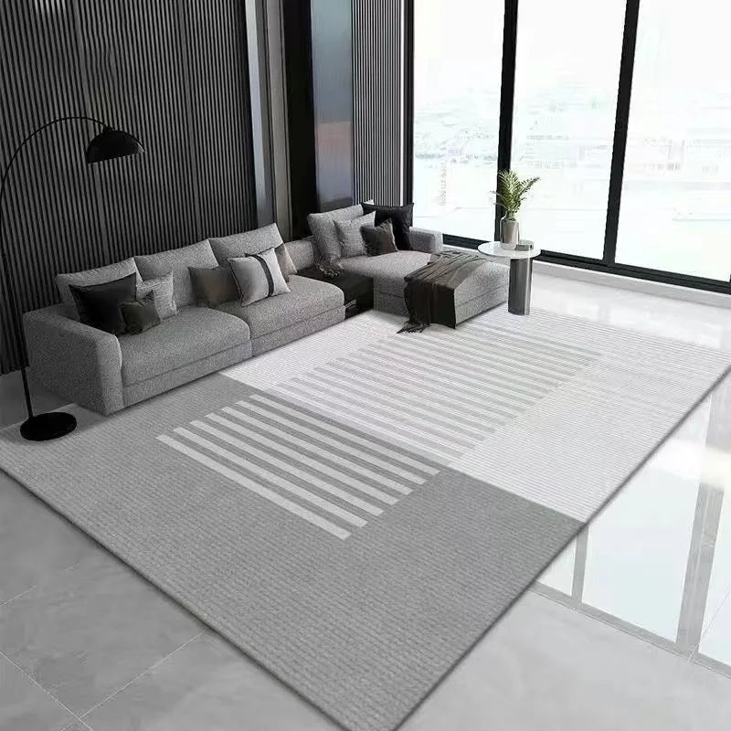 Nordic geometric rugs livingroom carpet dirt resistant easy to clean sofa blanket silent non-slip hairless carpet