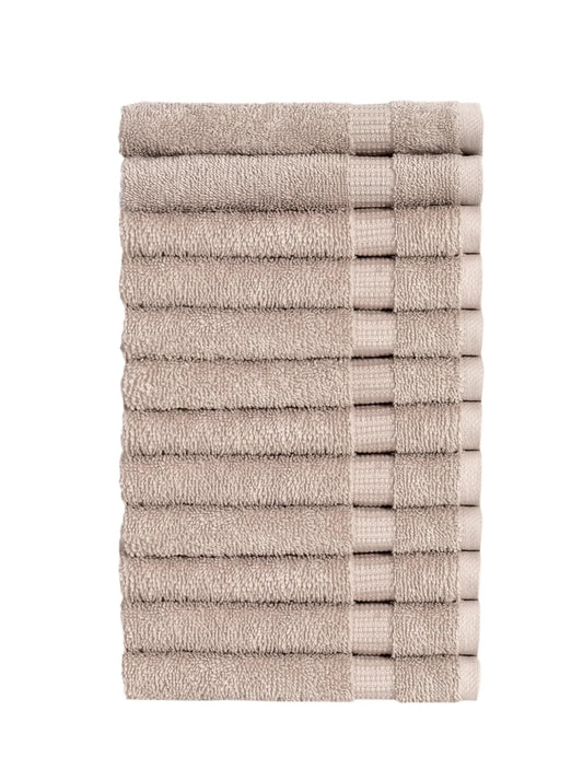 Turkish Washcloth Set 6-Piece (Grey)