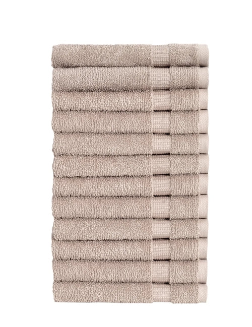 Turkish Washcloth Set 6-Piece (Grey)